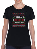 Santa's Coming! T-shirt -SmartPrintsInk Designs