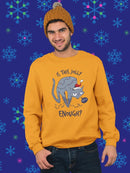 Is This Jolly Enough? Sweatshirt -SmartPrintsInk Designs