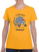 Is This Jolly Enough? T-shirt -SmartPrintsInk Designs