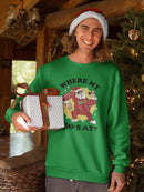 Where My Ho's At? Sweatshirt -SmartPrintsInk Designs