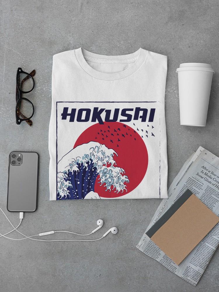 Hokusai T-shirt -SmartPrintsInk Designs