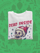Dead Inside But Jolly Af Sweatshirt -SmartPrintsInk Designs
