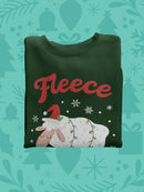 Fleece Navidad! Sweatshirt -SmartPrintsInk Designs