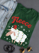 Fleece Navidad! T-shirt -SmartPrintsInk Designs