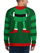 Elf Costume Full Print Sweatshirt -SmartPrintsInk Designs