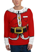 Santa's Costume Full Print Sweatshirt -SmartPrintsInk Designs