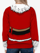 Santa's Costume Full Print Sweatshirt -SmartPrintsInk Designs