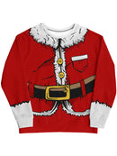 Santa's Costume Full Print Sweatshirt -SmartPrintsInk Designs