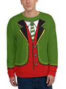 Elegant Costume Full Print Sweatshirt -SmartPrintsInk Designs