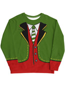 Elegant Costume Full Print Sweatshirt -SmartPrintsInk Designs