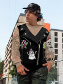 Christmas Biker Full Print Sweatshirt -SmartPrintsInk Designs