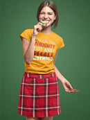 I'm On The Naughty List T-shirt -SmartPrintsInk Designs