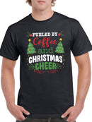 Coffee And Christmas Cheer T-shirt -SmartPrintsInk Designs