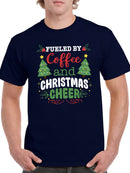 Coffee And Christmas Cheer T-shirt -SmartPrintsInk Designs