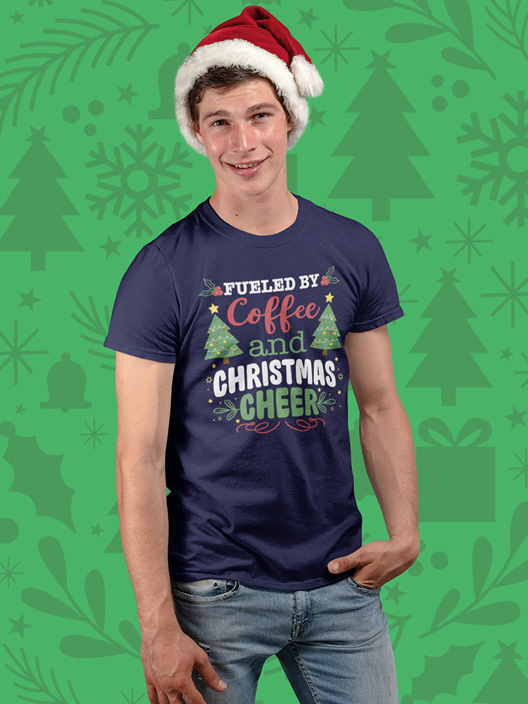 Coffee And Christmas Cheer T-shirt -SmartPrintsInk Designs