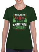Coffee And Christmas Cheer T-shirt -SmartPrintsInk Designs