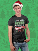 I Am Full Of Holiday Spirit! T-shirt -SmartPrintsInk Designs
