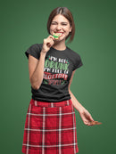 I Am Full Of Holiday Spirit! T-shirt -SmartPrintsInk Designs