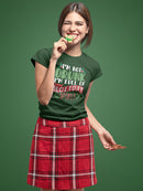 I Am Full Of Holiday Spirit! T-shirt -SmartPrintsInk Designs