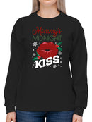 Mommy's Midnight Kiss Sweatshirt -SmartPrintsInk Designs