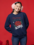 Mommy's Midnight Kiss Sweatshirt -SmartPrintsInk Designs