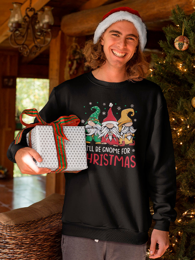 Gnome For Christmas Sweatshirt -SmartPrintsInk Designs