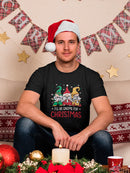 Gnome For Christmas T-shirt -SmartPrintsInk Designs
