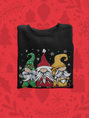 Gnome For Christmas Sweatshirt -SmartPrintsInk Designs