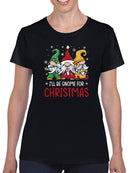 Gnome For Christmas T-shirt -SmartPrintsInk Designs