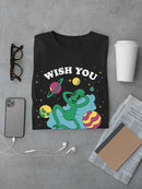 Wish You Were Weird T-shirt -SmartPrintsInk Designs