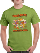 Good Daze With Good Buds T-shirt -SmartPrintsInk Designs