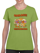 Good Daze With Good Buds T-shirt -SmartPrintsInk Designs