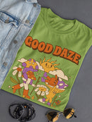 Good Daze With Good Buds T-shirt -SmartPrintsInk Designs