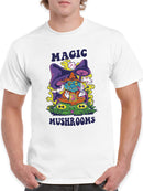 Magical Mushrooms. T-shirt -SmartPrintsInk Designs