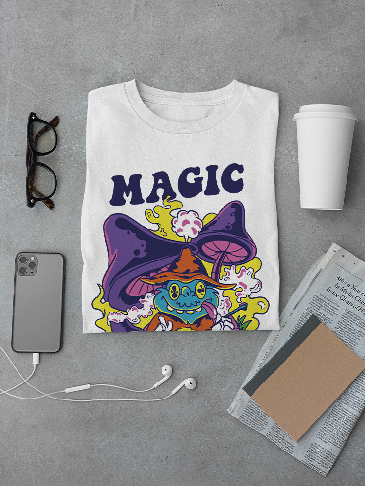 Magical Mushrooms. T-shirt -SmartPrintsInk Designs