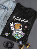 Astro Bear T-shirt -SmartPrintsInk Designs