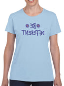 Be Different. Reversed. T-shirt -SmartPrintsInk Designs