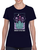 Dancing To The Moon T-shirt -SmartPrintsInk Designs