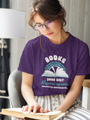 Books For Unwanted Conversation T-shirt -SmartPrintsInk Designs