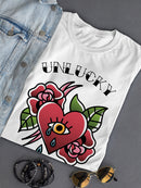 Unlucky In Love T-shirt -SmartPrintsInk Designs