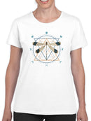 Dragonfly Graph T-shirt -SmartPrintsInk Designs