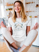 Dragonfly Graph T-shirt -SmartPrintsInk Designs