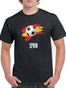 Spain Football Soccer T-shirt -SmartPrintsInk Designs