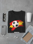 Spain Football Soccer T-shirt -SmartPrintsInk Designs