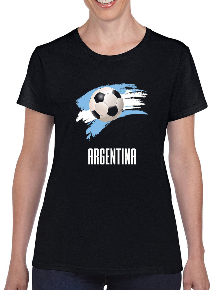 Argentina Football Soccer T-shirt -SmartPrintsInk Designs