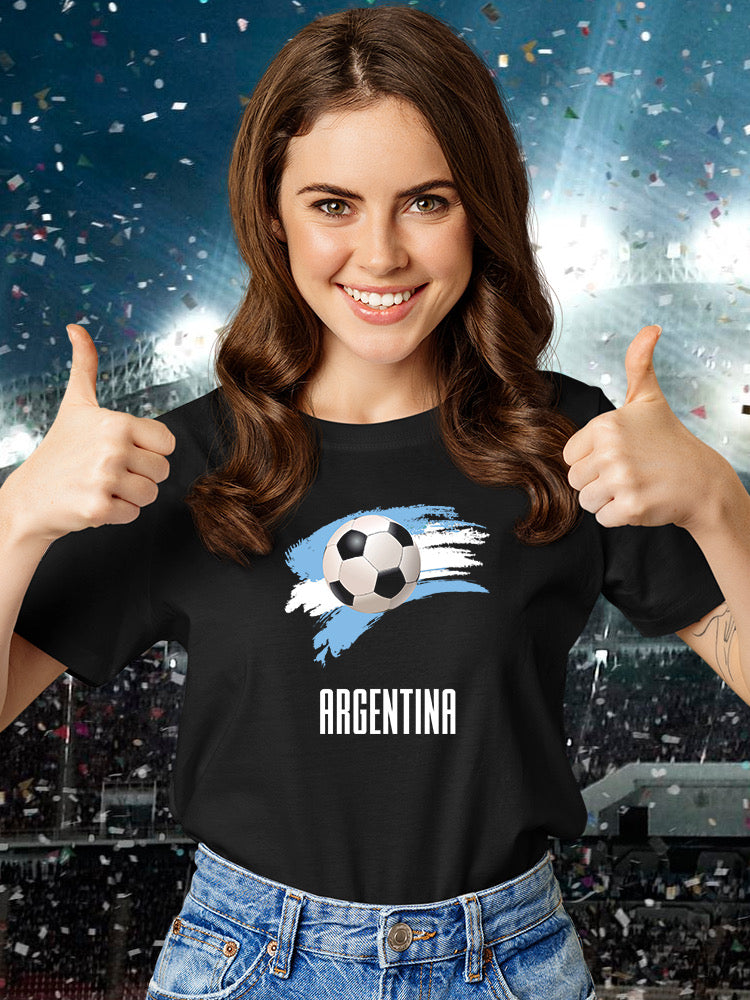 Argentina Football Soccer T-shirt -SmartPrintsInk Designs