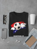 Australia Football Soccer T-shirt -SmartPrintsInk Designs