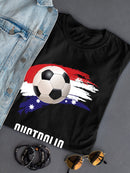 Australia Football Soccer T-shirt -SmartPrintsInk Designs