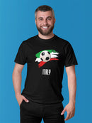 Italy Football Soccer T-shirt -SmartPrintsInk Designs
