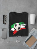 Italy Football Soccer T-shirt -SmartPrintsInk Designs